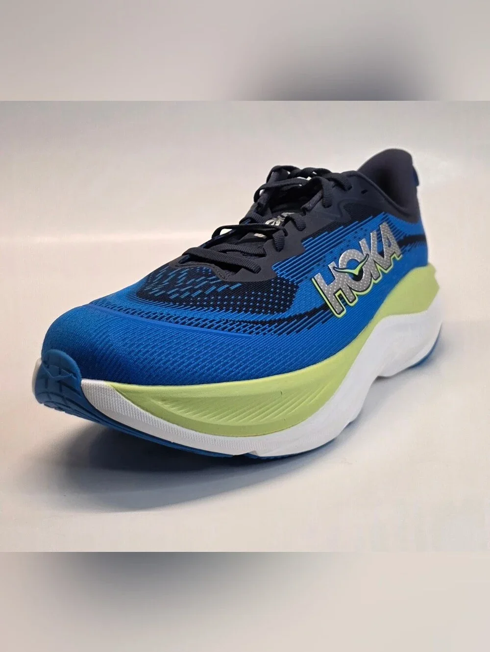 New Hoka One One Skyflow Blue-Green Running Shoes Men's Size 11.5 EE